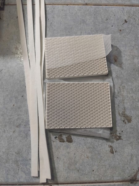 Miếng gốm cho lò sơn - MGLS01