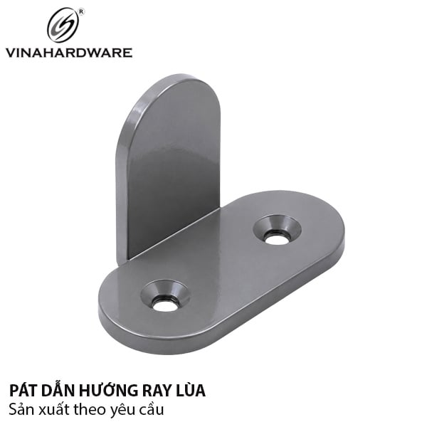 Pát dẫn hướng ray trượt cửa lùa màu xám