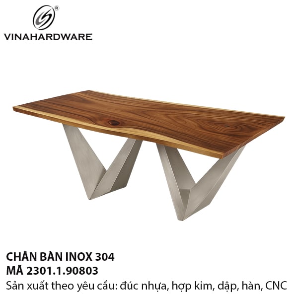 Bộ khung chân bàn inox – 2301.1.90803