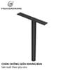 Khung chân trụ tròn Vinahardware, sơn đen - VNH4007575B