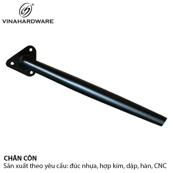 Chân côn bàn ghế Vinahardware, ống D42-D20, dày 1.2mm, hàng phôi