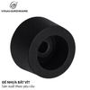 Chân đế nhựa lỗ trên Vinahardware phi 12mm, đế phi 20mm, dày 10mm PB1211B
