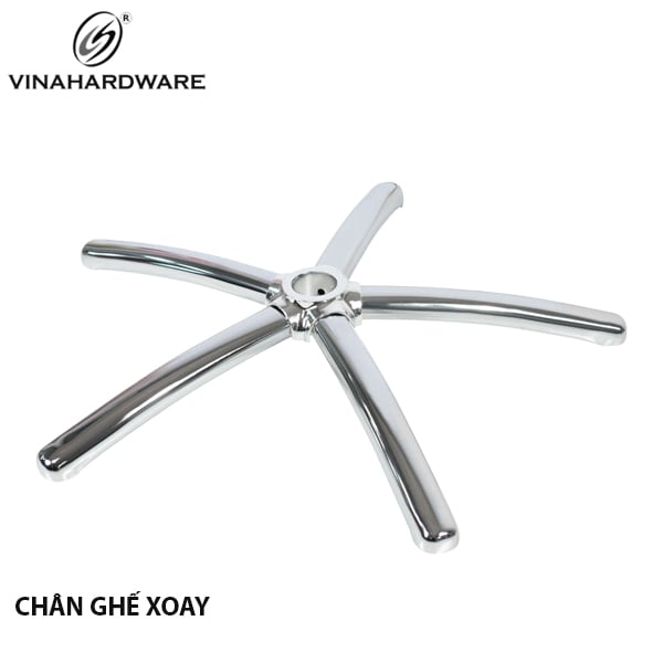 Chân ghế xoay sắt Vinahardware, loại năm cánh - Mã 2500.4.29249