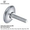 Chân tăng đưa đế nhựa trắng Vinahardware kích thước 30x11mm, M6x25mm VNH000195