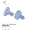 Chân nhựa đầu Vinahardware - Mã PB1875WG