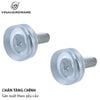 Chỉnh chân bàn tròn M8 Vinahardware, nhựa dẻo màu trong - VNH614187T