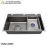 Chậu rửa inox 304 màu ghi xám - 1131.4.01175