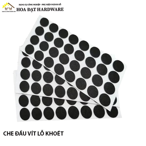 Miếng dán che đầu vít, màu đen - CDV21D
