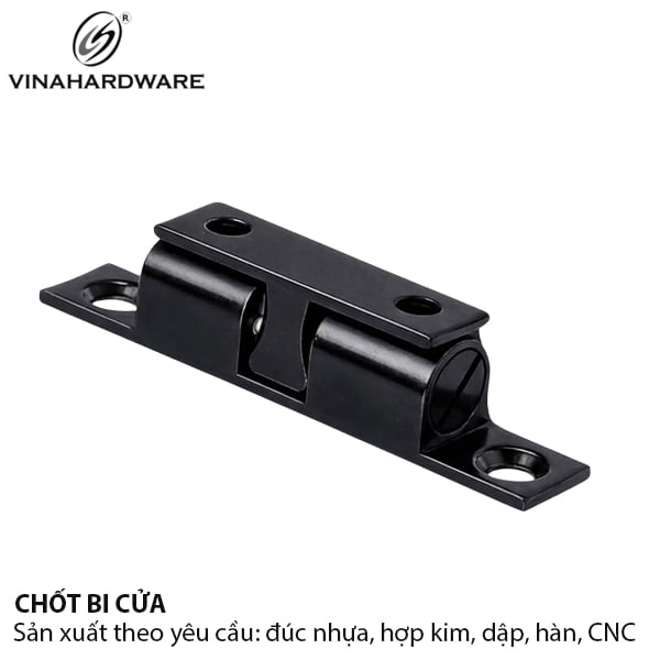 Chốt bi cửa màu đen Vinahardware - 5420.2.16006