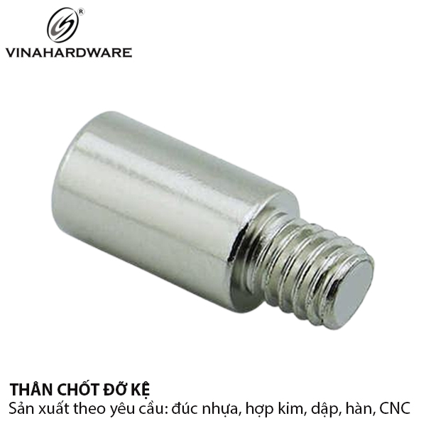 Thân chốt đỡ kệ Vinahardware kích thước M6x25mm 2200.2.26259