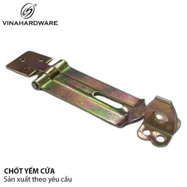 Chốt cửa sắt bảy màu Vinahardware loại 59x21mm DC2145