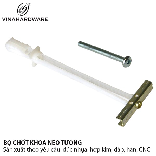 Bộ chốt khóa dây neo tường Vinahardware - 1610.2.00015