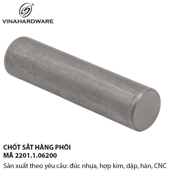 Chốt sắt cho bas đỡ kệ CDK014GC6, hàng phôi - LD694P