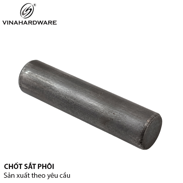 Chốt sắt hàng phôi M10x35mm