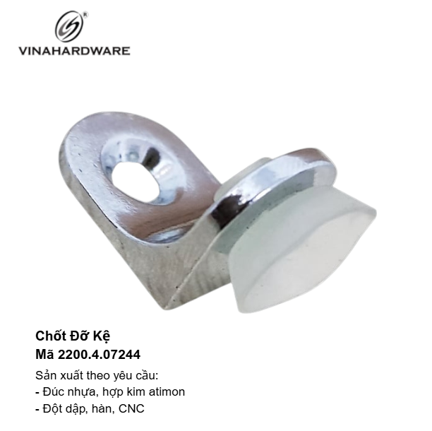 Chốt Đỡ Kệ Vinahardware - Mã 2200.4.07244