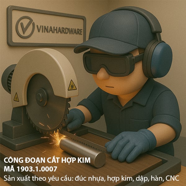 Cắt ống & thép đặc bằng máy cơ — 1903.1.0007