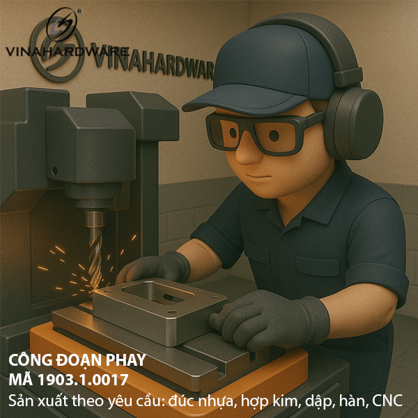 Phay CNC tại Vinahardware - Mã 1903.1.0017
