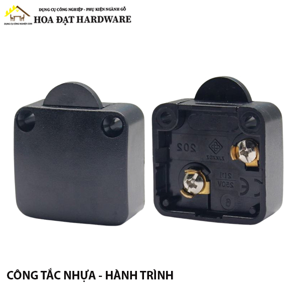 Công tắc nhựa hành trình màu đen - VNH0012B