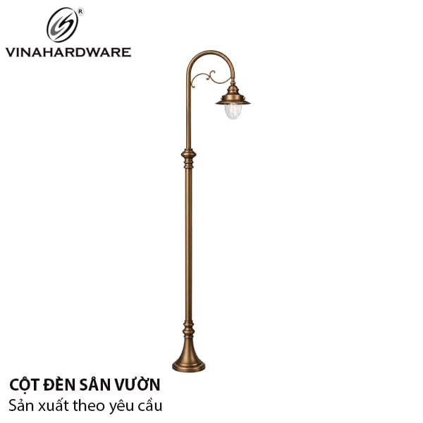 Cột đèn sân vườn ngoài trời gang đúc Vinahardware - VNH033361