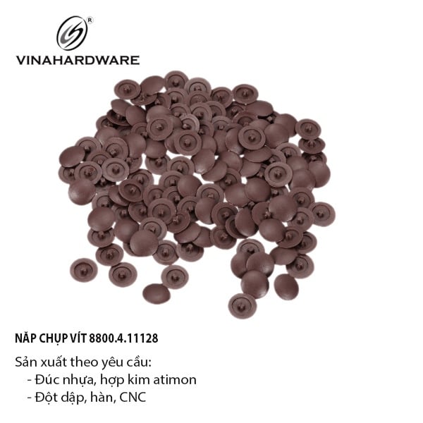 Nút chụp vít phi 12mm Vinahardware - NCV12ND