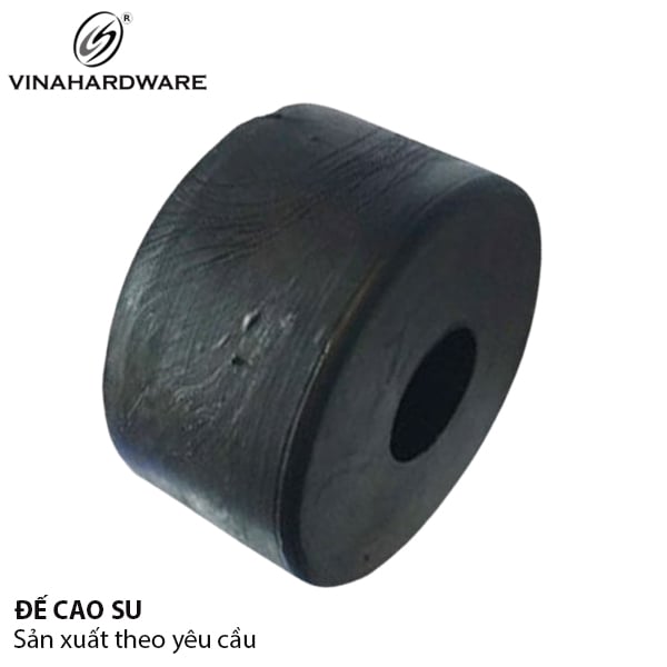 Đế cao su tròn Vinahardware phi 60, dày 30mm - VNH286356 - HDSB452 (Cái)
