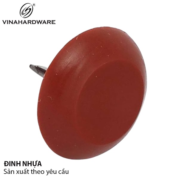 Đinh nhựa đầu dù màu nâu - DN199