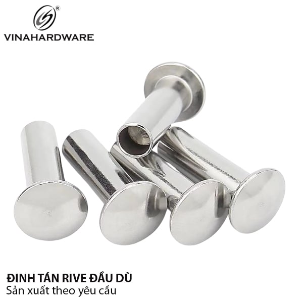 Đinh rive sắt, xi trắng ken Vinahardware - RN0307