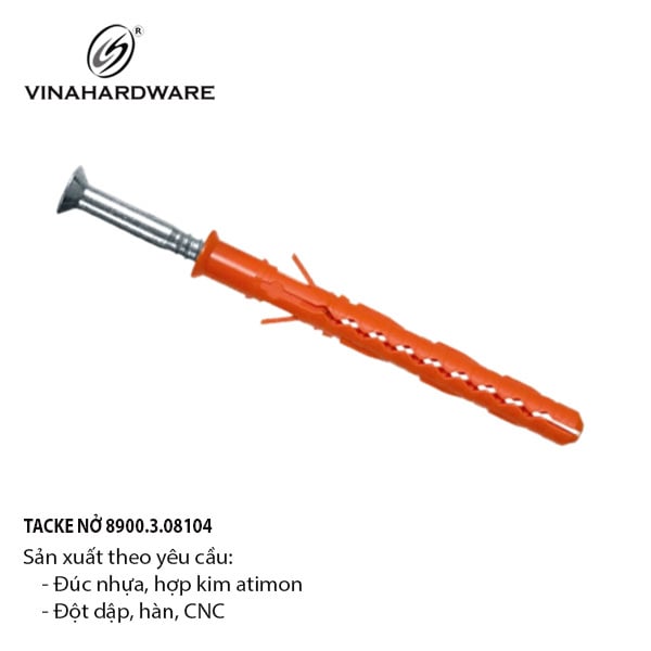 Tacke nở dùng cho cửa Vinahardware, màu cam - TK8100C