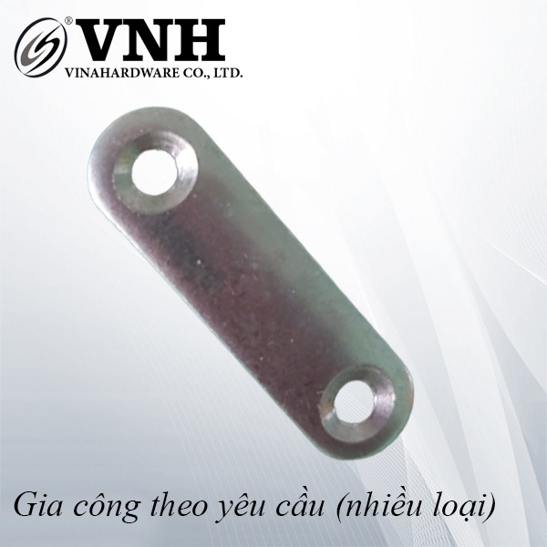 Pat (bas) chặn khóa 43x11x3mm, xi trắng - VNH431103