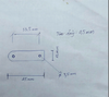 Pát ( bas) sắt mạ kẽm - VNH451205Z
