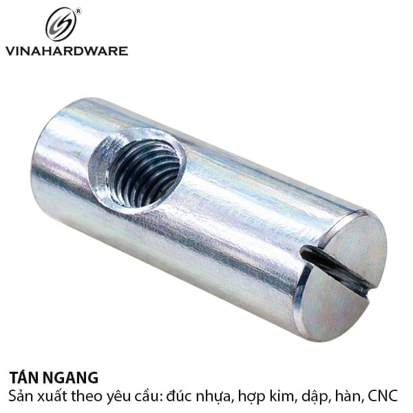 Tán ngang chính tâm phi 10 M6x13 nikel CRS613N23