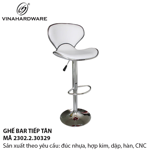 Ghế quầy bar, ghế tiếp tân hiện đại cao 620-830mm – Mã 2302.2.30329