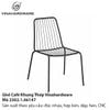 Ghế Cafe Khung Thép Sơn Vàng 2302.1.06147