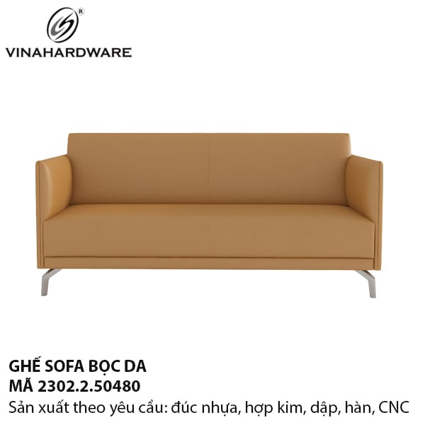 Sofa Bọc Da PU — Ghế Dài W1830 × D750 × H740 & Ghế Đơn W730 × D750 × H740