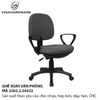 Ghế xoay cho văn phòng chân nhựa đệm mút bọc vải nỉ màu muối tiêu VNH002750 (Cái)