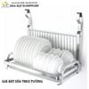 Giá để đĩa treo ngoài Inox nan dẹt 304 - 4100.4.02630