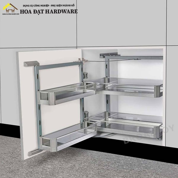 Tủ đồ khô khay inox hộp 2 tầng - 4200.4.02602