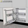 Giá gia vị di động nan oval, inox hộp - 4100.4.97002
