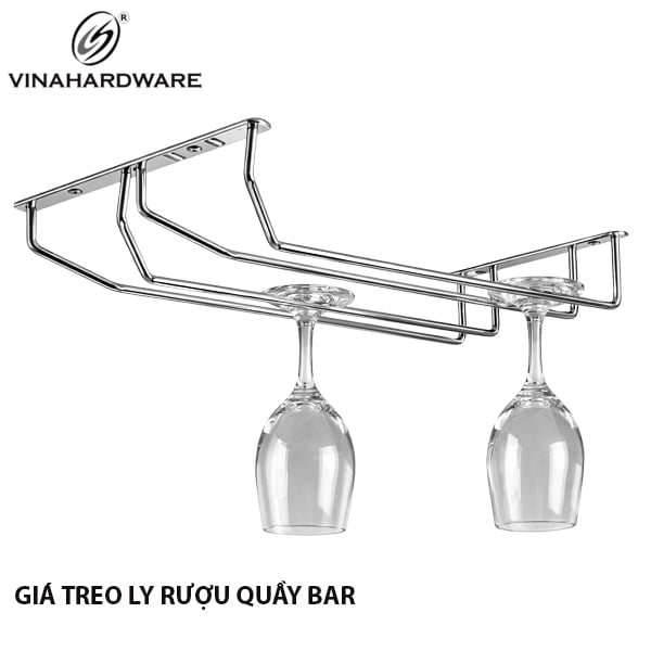 Giá Treo Ly Rượu Inox 304 Vinahardware – Mã 4100.2.33000