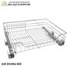 Giá xoong nồi bát đĩa inox 304 nan dẹp - 4100.4.40350