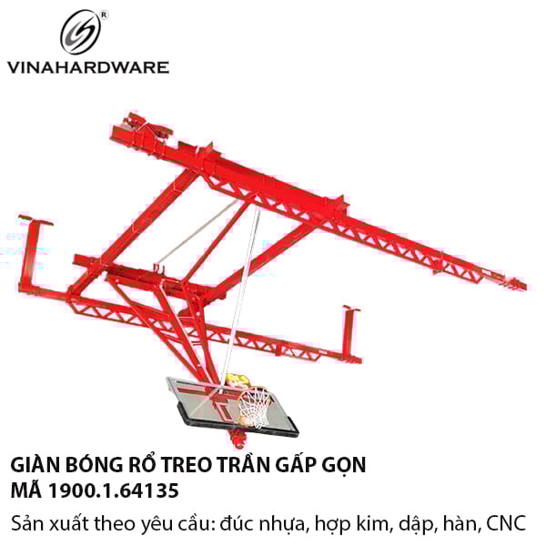 Giàn Bóng Rổ Treo Trần Vinahardware – Mã 1900.1.64135