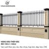 Khung hàng rào thép đặc mạ kẽm nhúng nóng – Mã 1903.1.14822
