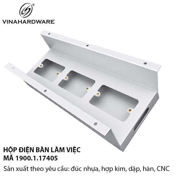 Máng hộp điện bàn làm việc Vinahardware 1900.1.17405