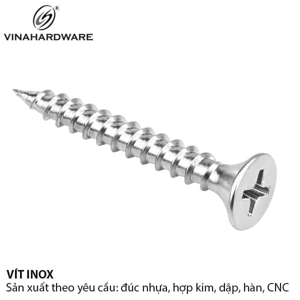 Vít đầu bằng inox 304 M3.5-ZS3515I