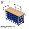 Bộ kệ tủ ngăn chứa đồ chơi thiết bị học tập - VNH1727600