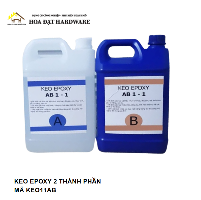 Keo Epoxy 2 Thành Phần AB - Mã KEO11AB