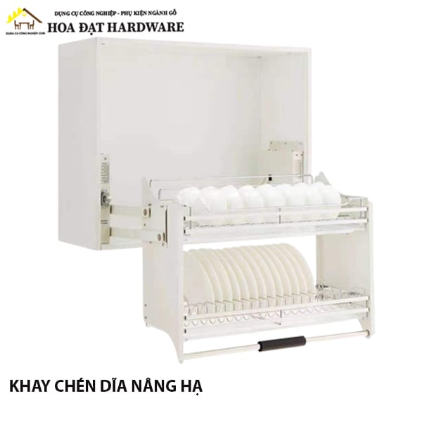 Giá bát đĩa nâng hạ Inox 201 - 4100.4.00180