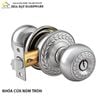 Khóa cửa phòng núm tròn