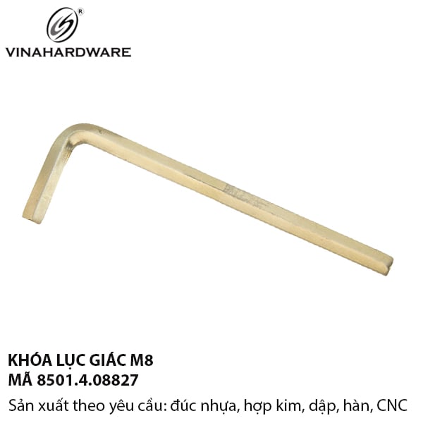 Khóa Lục Giác M8 – Phụ Kiện Đi Kèm Nội Thất Gỗ – Mã 8501.4.08827