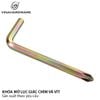 Khóa mở bulong lục giác chìm đầu 4 - kèm đầu bắt vít - HK2570